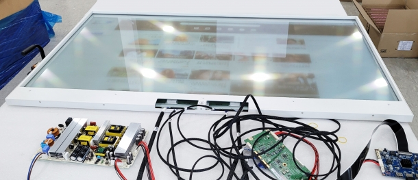 [대여][77인치투명OLED 패널]